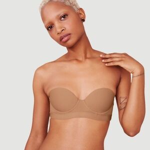 PEPPER Brand MVP multiway strapless bra 38AA tuscan